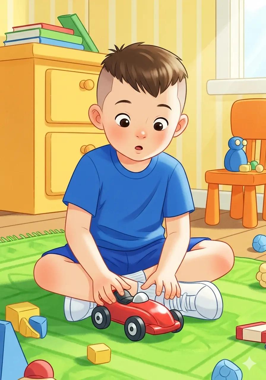 Cover illustration for the personalized storybook Big Truth