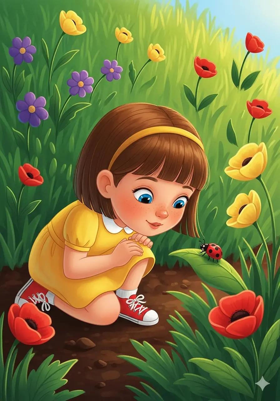 Cover illustration for the personalized storybook The Shiny Blue Secret