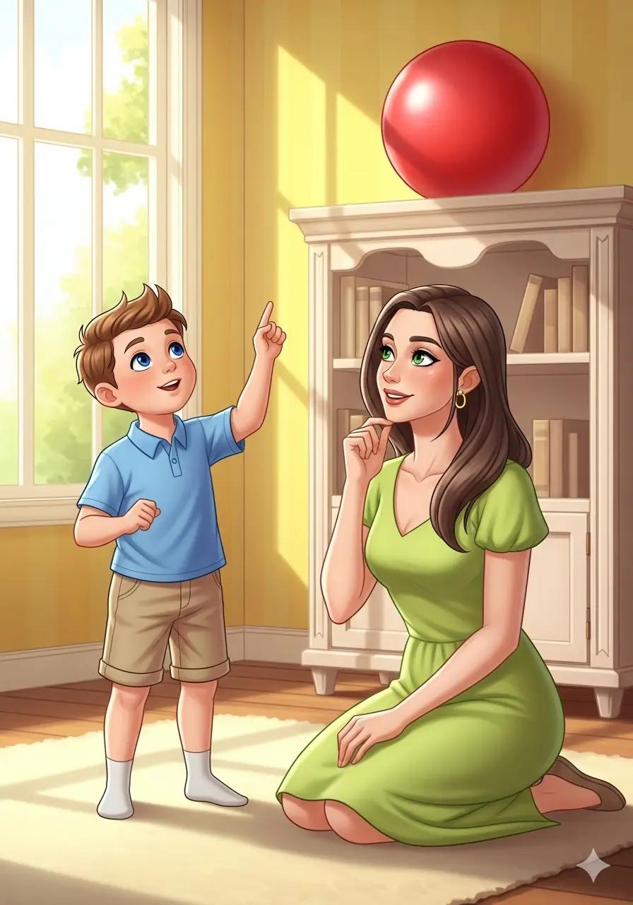 Cover illustration for the personalized storybook The Kind Words