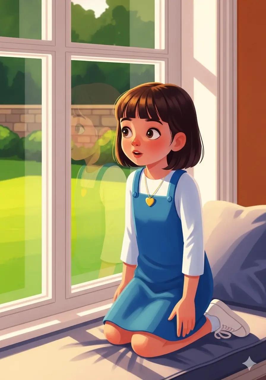 Cover illustration for the personalized storybook The Garden of Kindness