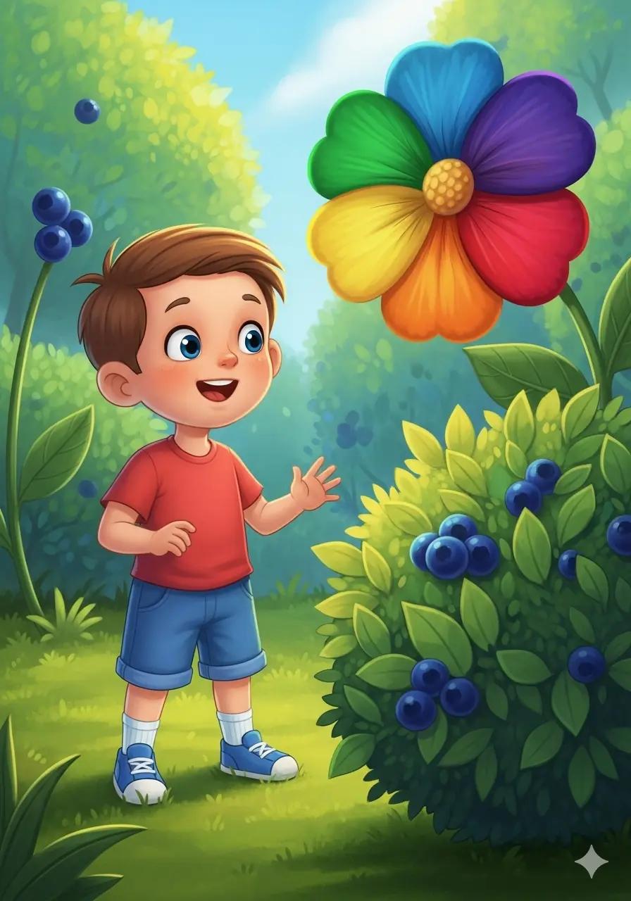 Cover illustration for the personalized storybook The Little Pink Cloud