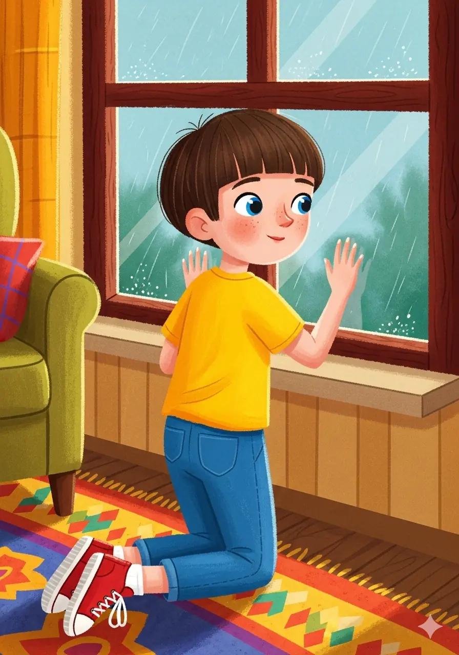Cover illustration for the personalized storybook A Home for the Little bird