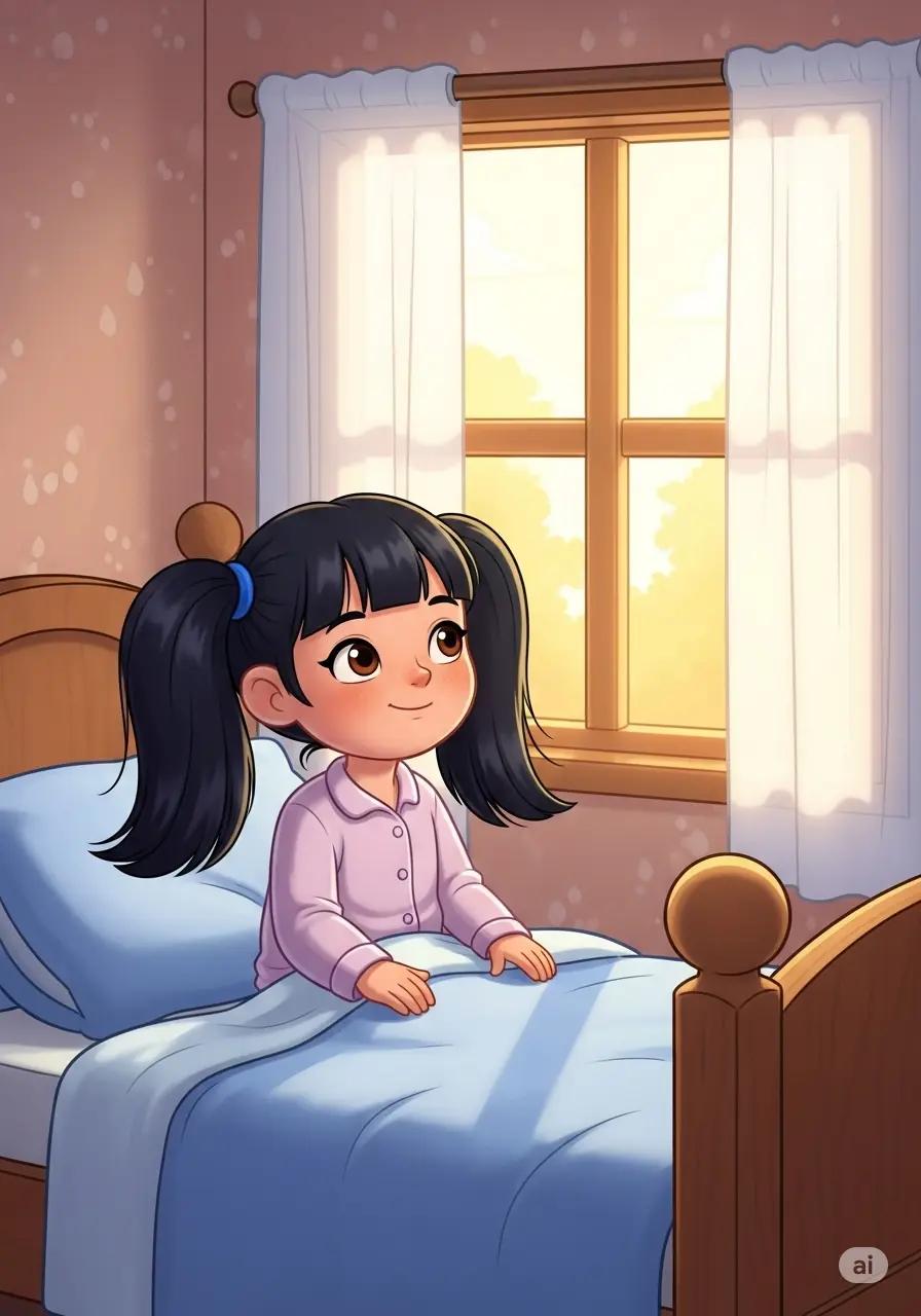 Cover illustration for the personalized storybook Learns to Be Grateful