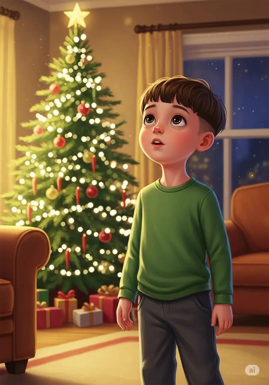 Cover illustration for the personalized storybook The Little Secret Box