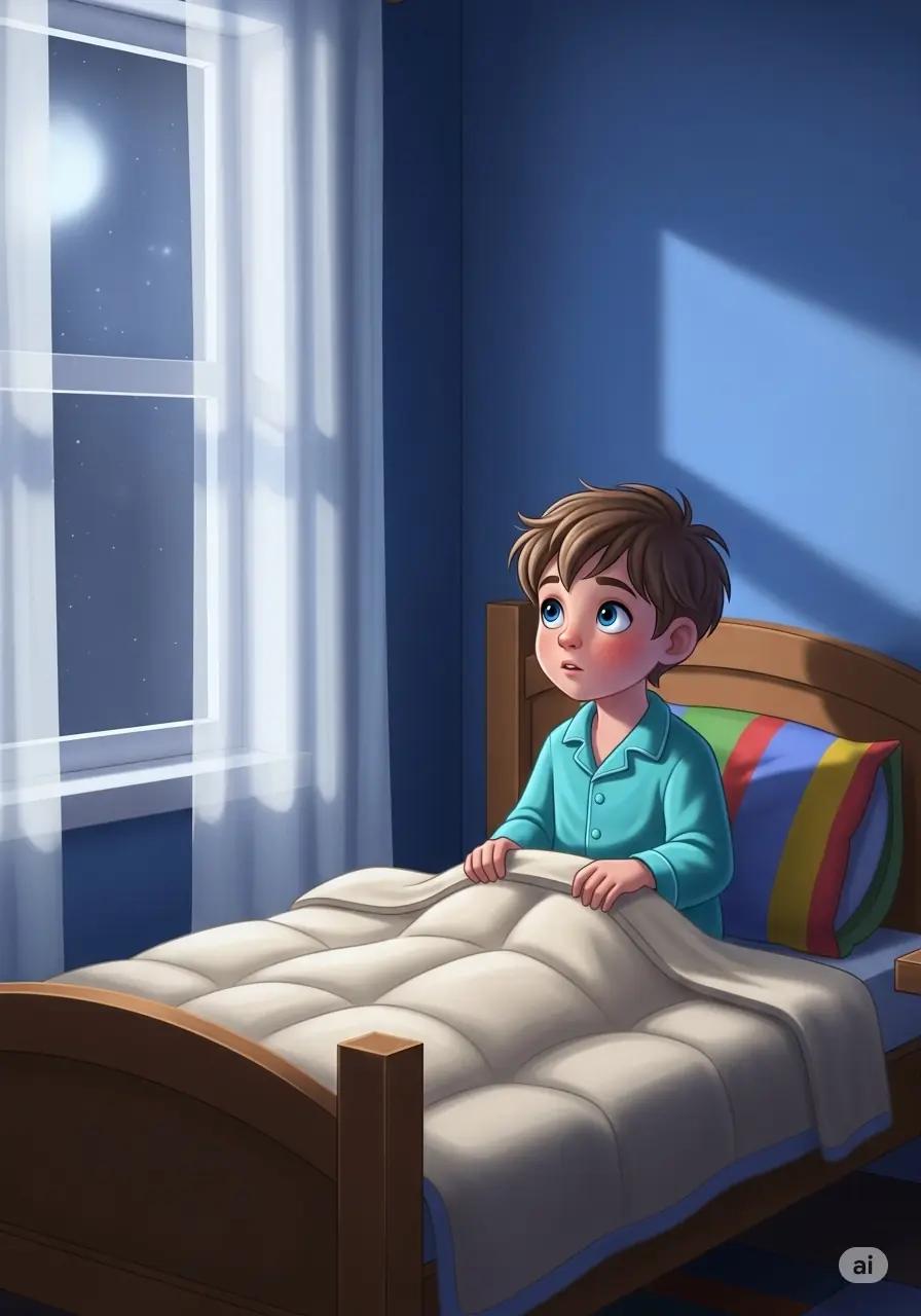 Cover illustration for the personalized storybook The Silly Shadow
