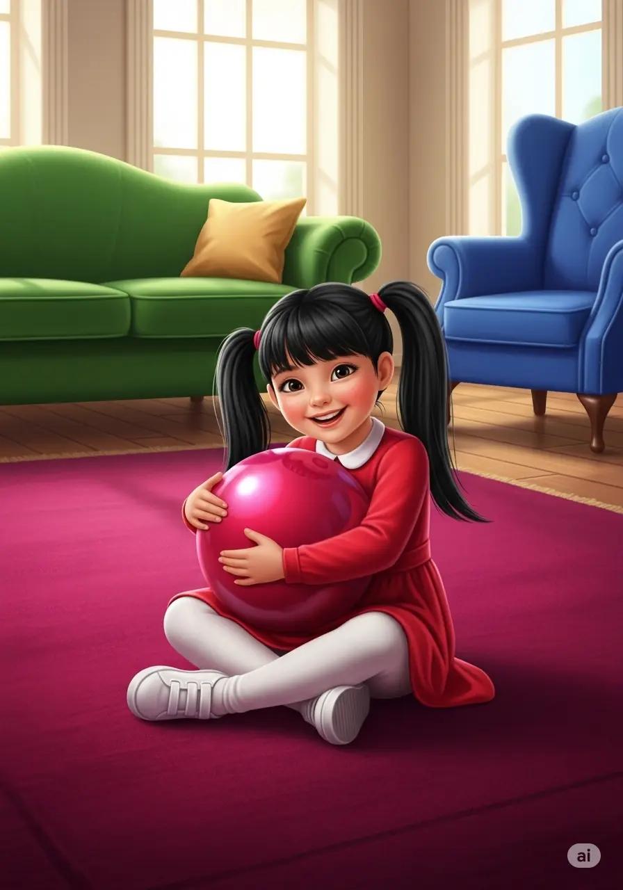 Cover illustration for the personalized storybook Learns the Joy of Sharing