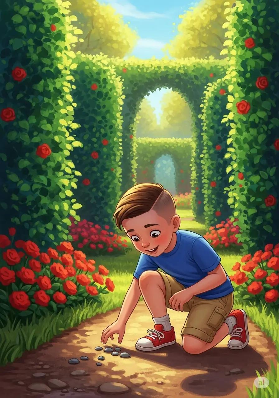 Cover illustration for the personalized storybook The Sparkling Scale