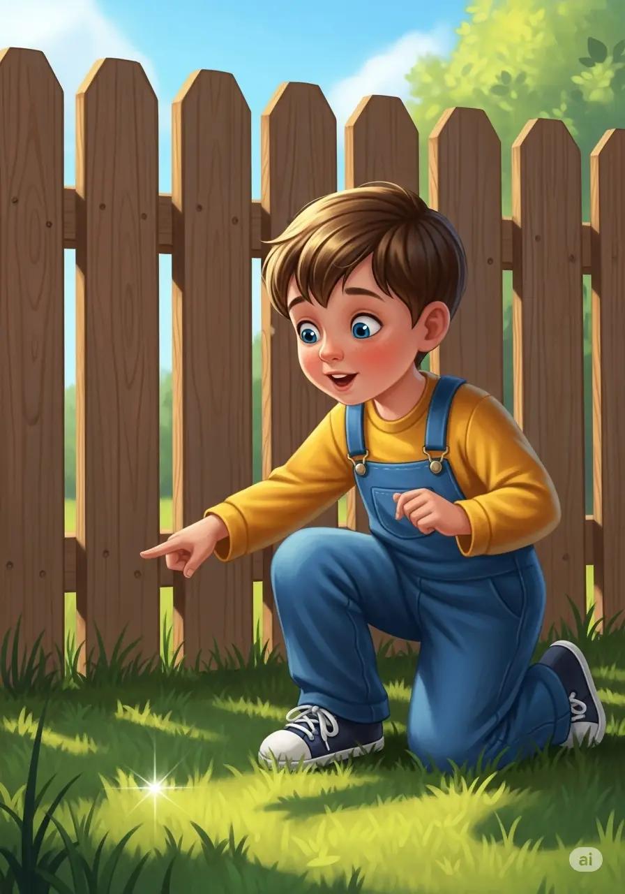 Cover illustration for the personalized storybook The Curious Boy and the Kind Dragon