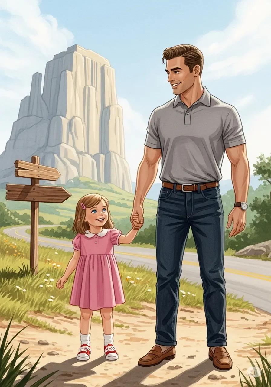 Cover illustration for the personalized storybook The Big Castle Secret