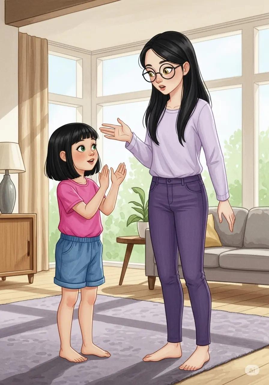 Cover illustration for the personalized storybook Learns the Magic Words