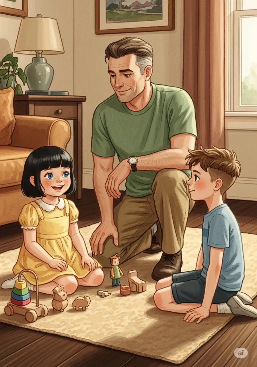 Cover illustration for the personalized storybook Learns Three magical words