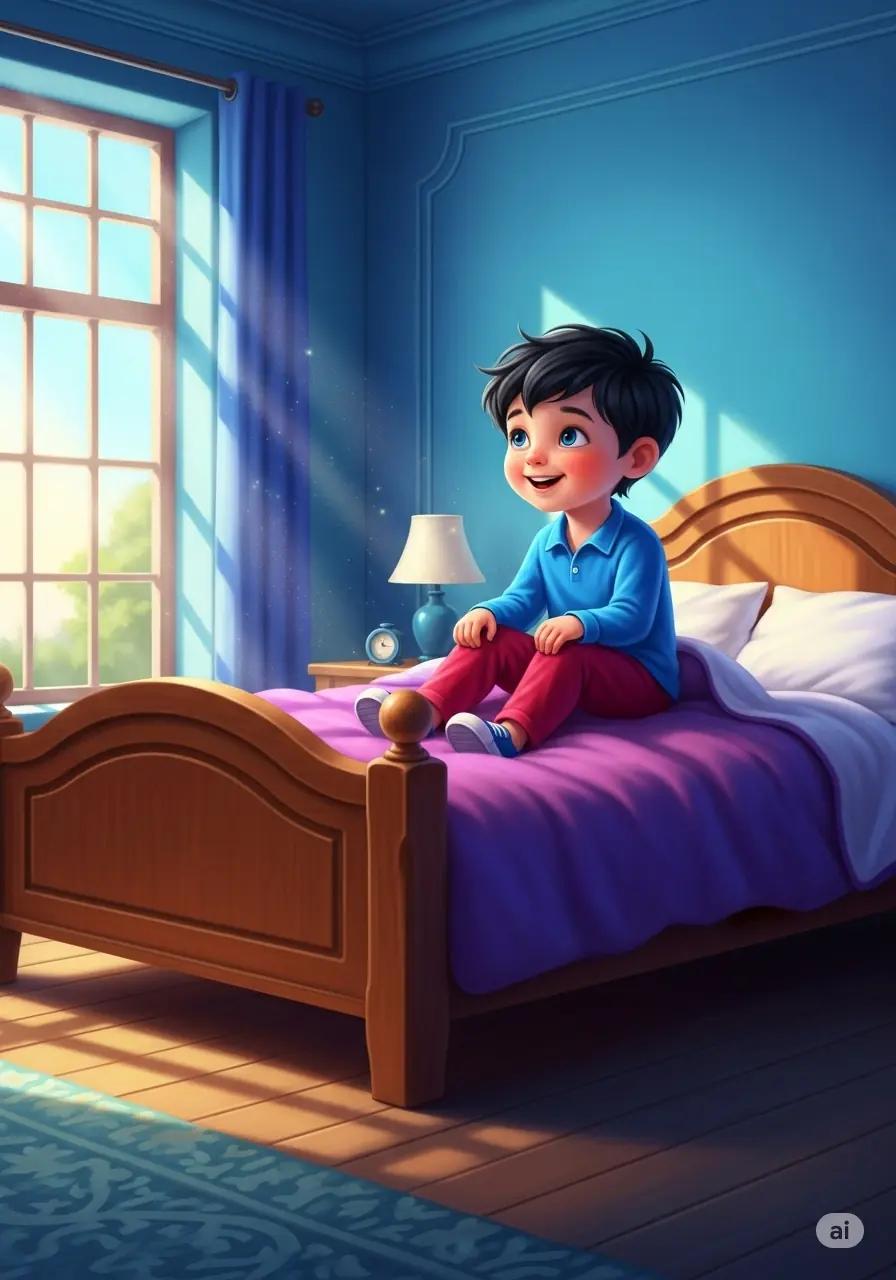 Cover illustration for the personalized storybook The Magic Words