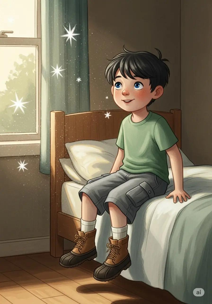 Cover illustration for the personalized storybook The Magical Market Manners