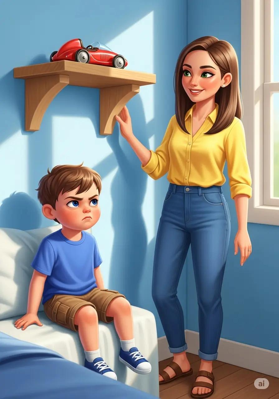 Cover illustration for the personalized storybook The Magic Words