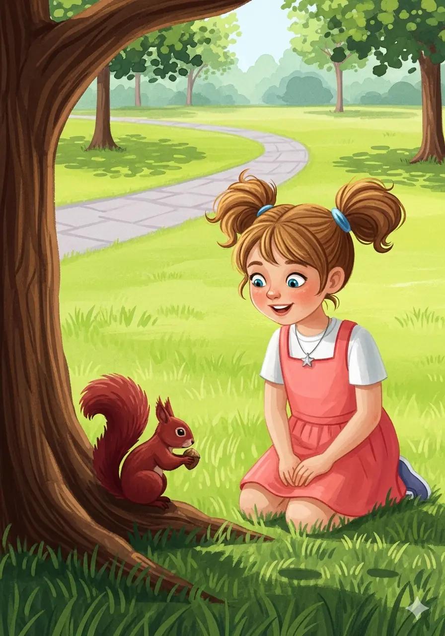 Cover illustration for the personalized storybook The Summer Sparkle