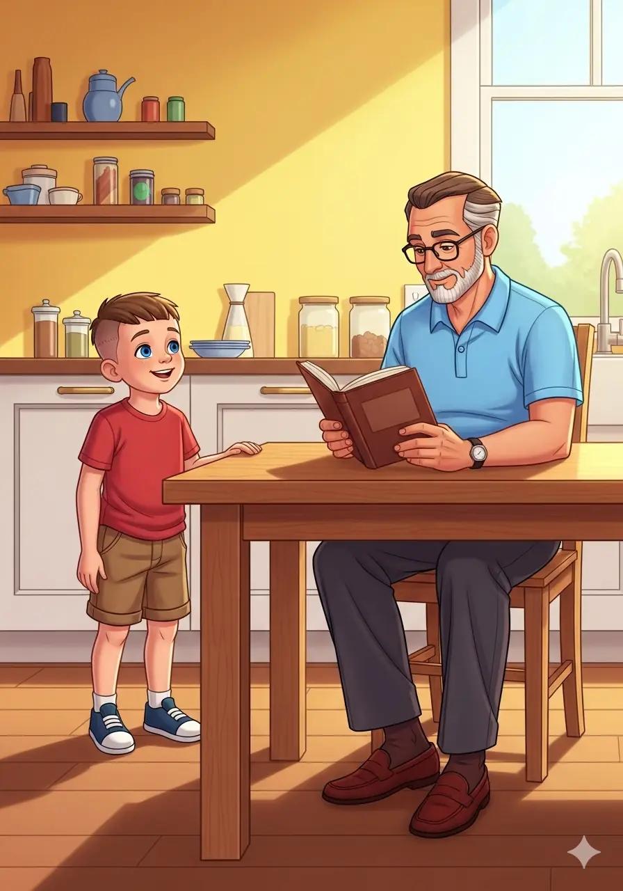 Cover illustration for the personalized storybook Sunny Manners