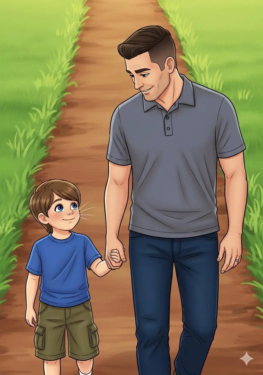 Cover illustration for the personalized storybook Big Lesson in Kindness