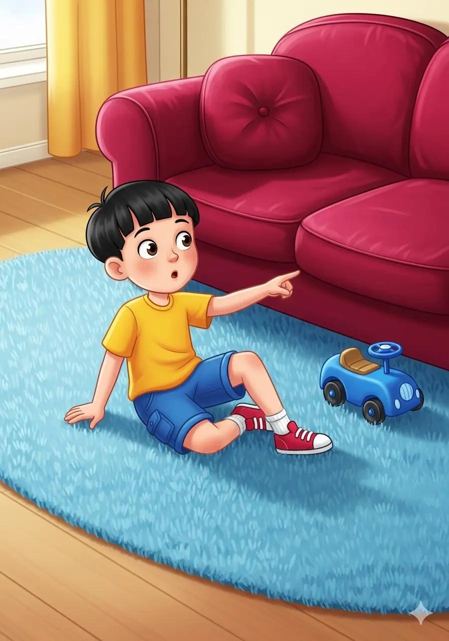 Cover illustration for the personalized storybook The Magical Words of
