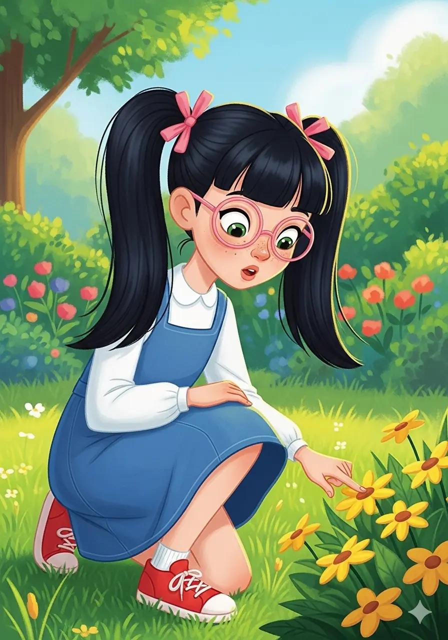 Cover illustration for the personalized storybook The Secret of the Sparkling Stone