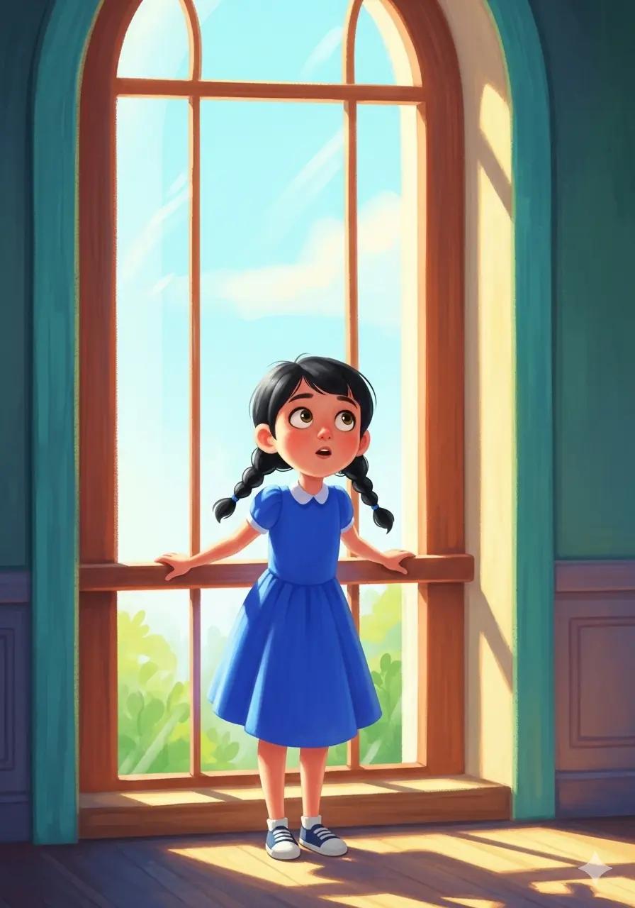 Cover illustration for the personalized storybook The Little Chirp of Kindness
