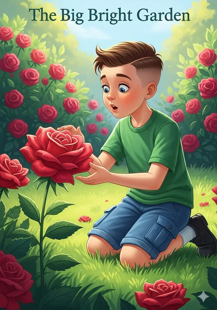 Cover illustration for the personalized storybook Little Chirp of Kindness