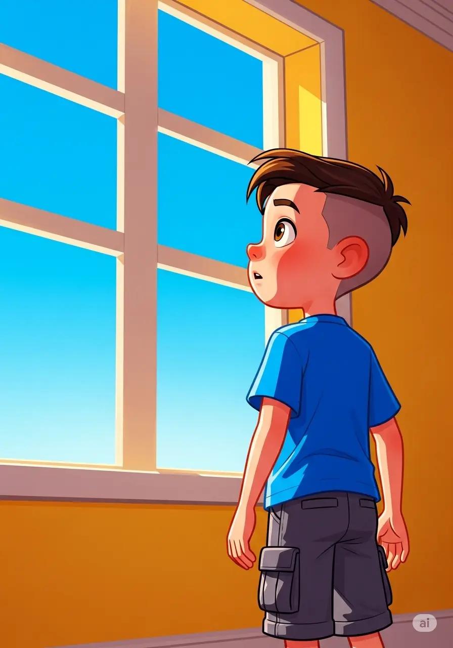 Cover illustration for the personalized storybook The Big Happy Heart