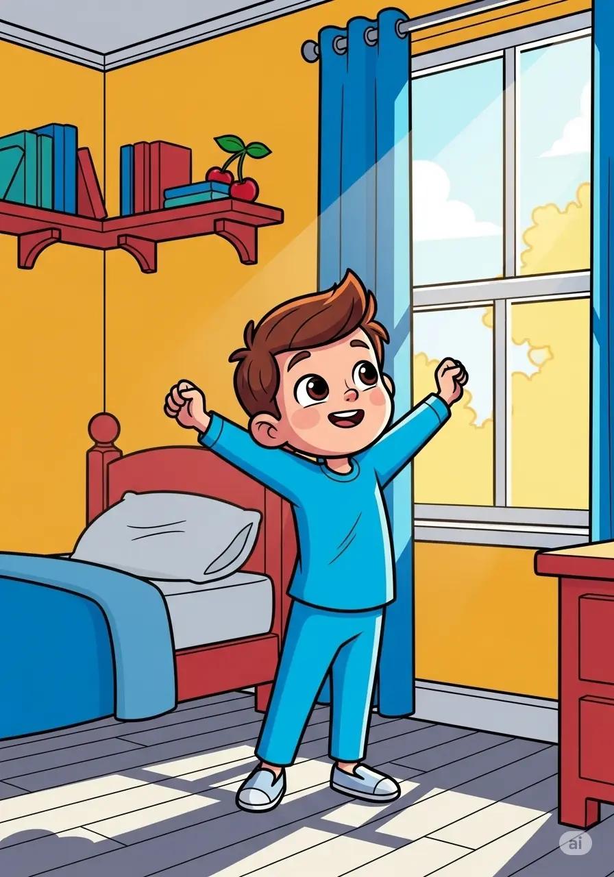 Cover illustration for the personalized storybook Big Thanks