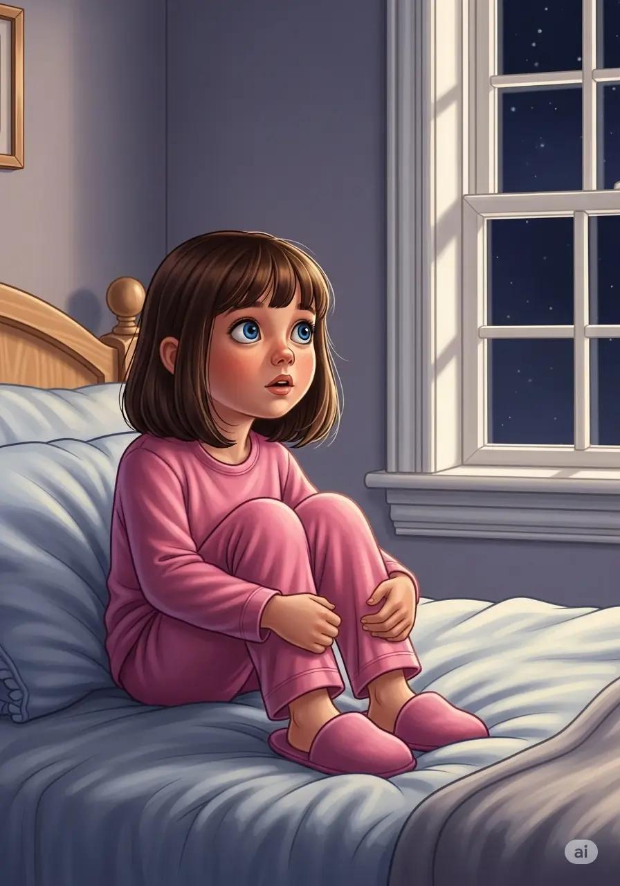 Cover illustration for the personalized storybook The Wobbly Shadow Monster