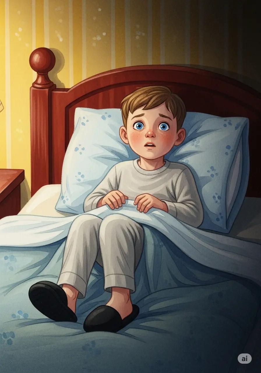 Cover illustration for the personalized storybook The Friendly Monster