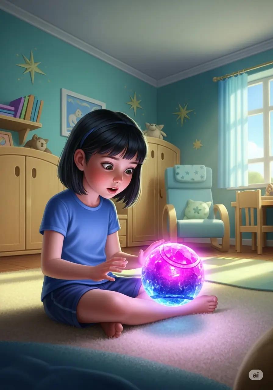 Cover illustration for the personalized storybook The Dream Orb Share